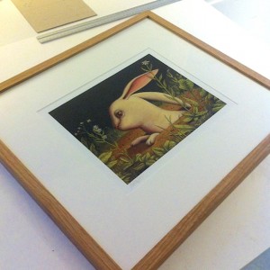 Rabbit In a Frame, Picture Framing, London - Just Got Made