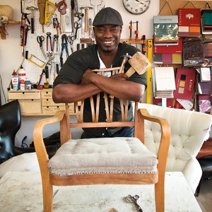 Ray Clarke, London upholstery for residential and commercial projects on Just Got Made